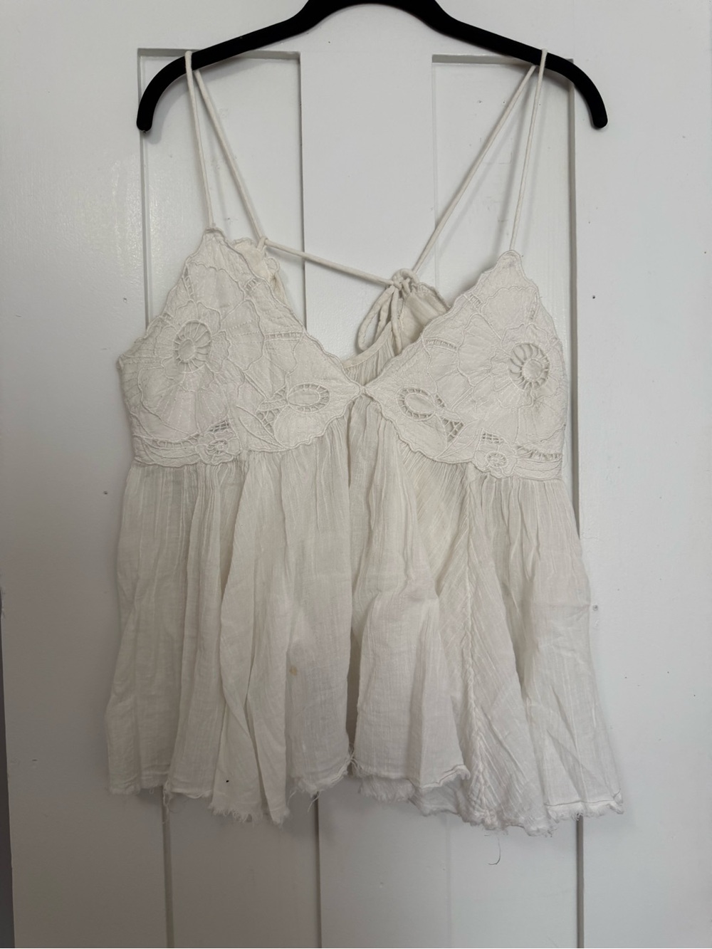 Lace Crochet Cami Tank Top